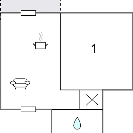 Διαμέρισμα Beautiful In With Kitchen Ραπάλο